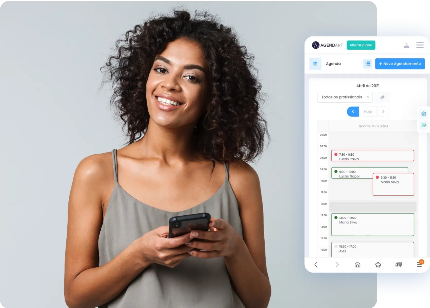 Imagem da seção agenda